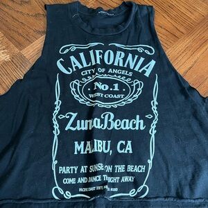 Brandy Melville sleeveless tee new without tags